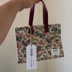 Hill House x FEED Floral Tote